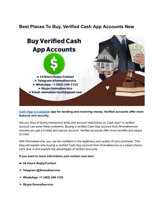 Best Places To Buy, Verified Cash App Accounts New (1)