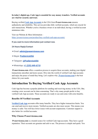 #3 Steps 37.9 site To Buy Verified CAsh App Accounts USA 2025 Seller