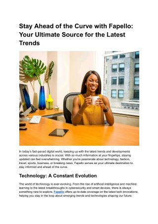 Stay Ahead of the Curve with Fapello