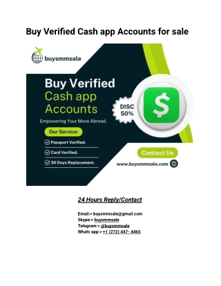 The Essential Guide to Buy Verified cashapp Accounts - Posts