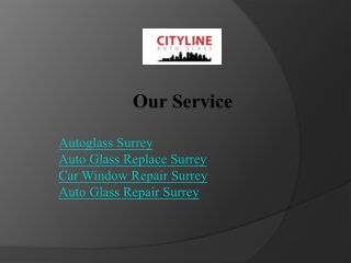 Auto Glass Replace Surrey - Fast, Affordable Service Now