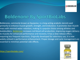 Boldenone