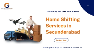 Home Shifting Services in Secunderabad