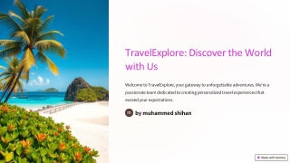 TravelExplore-Discover-the-World-with-Us