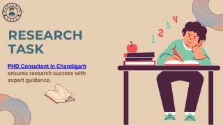 PHD Consultant in Chandigarh