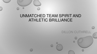 Unmatched Team Spirit and Athletic Brilliance