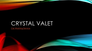 Crystal Valet Car Washing Service