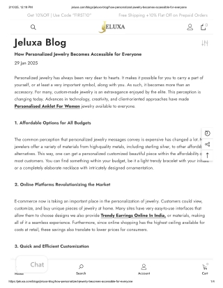 personalized jewelry