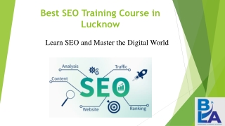 Best SEO Training Course in lucknow