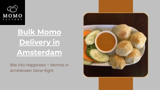 Momo Madness: Bulk Momo Delivery in Amsterdam for Every Occasion | Momo Factory