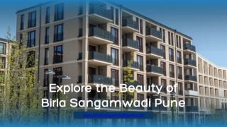 A presentation of the Birla Sangamwadi Pune project