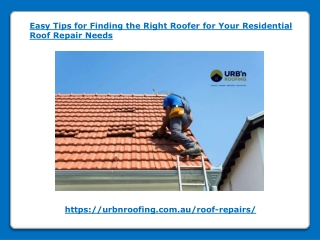 Simple Tips for Choosing the Best Roofer for Your Home Repairs
