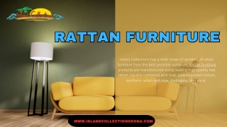 Buy Durable Rattan Furniture for Tropical Region