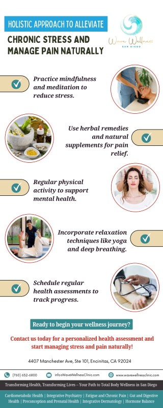 Holistic Approach to Alleviate Chronic Stress and Manage Pain Naturally