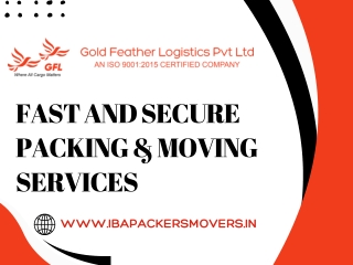 Fast and Secure Packing & Moving Services