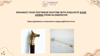 GLOBEDECOR’s Wooden Shoe Horns: A Blend of Comfort and Craftsmanship