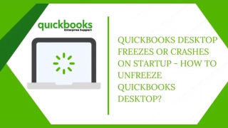 Why QuickBooks Desktop Freezes How to Unfreeze QuickBooks