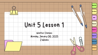 3rd Grade Science Natural disasters