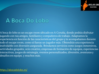 A Boca Do Lobo Escape Rooms