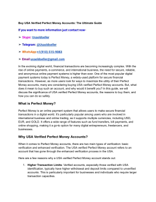 Buy USA Verified Perfect Money Accounts_ The Ultimate Guide (1)