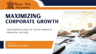 corporate tax return