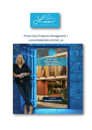 Punta Cana Property Management | Lunovirealestate.com/en_us
