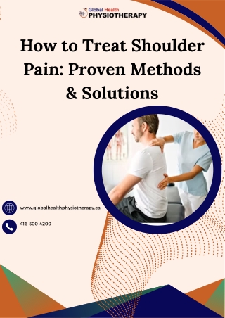 How to Treat Shoulder Pain Proven Methods & Solutions