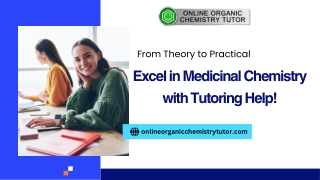 Medicinal Chemistry Tutoring Help Guide – Go Through Now