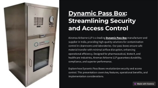 Dynamic Pass Box | Airomax Airborne LLP,