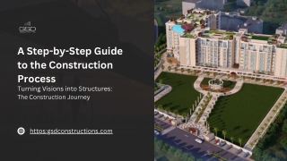 Mastering the Construction Process: A Step-by-Step Overview