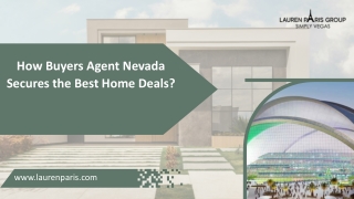 How Buyers Agent Nevada Secures the Best Home Deals