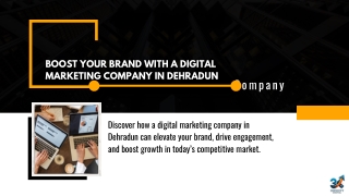 Boost Your Brand with a Digital Marketing Company in Dehradun
