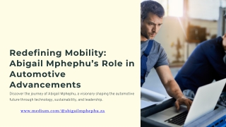 Abigail Mphephu’s Commitment to Advancing STEM Education