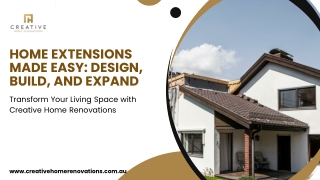 Home Extensions Adelaide--Creative Home Renovations