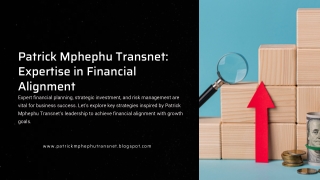 Sustainable Financial Practices by Patrick Mphephu Transnet