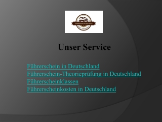 Führerschein in Deutschland: Schnell & einfach bei Fuhrerschein Meister