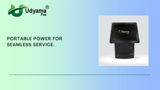 Android pos billing machine