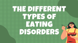 The Different Types Of Eating Disorders