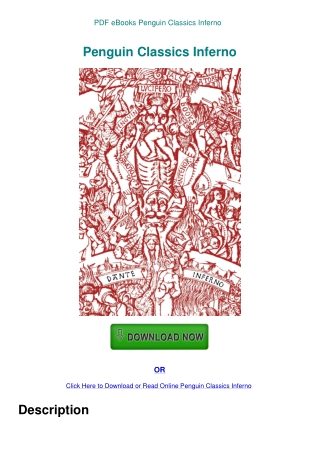 PDF eBooks Penguin Classics Inferno