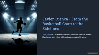 Javier Cuenca Basketball Coach Miami FL