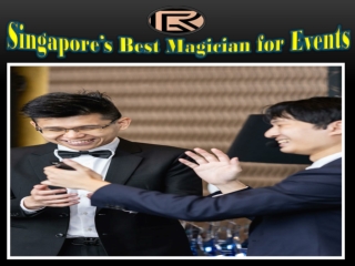 Singapore’s Best Magician for Events