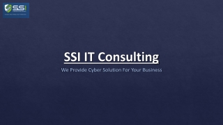 Expert SSI IT Consulting | Certified Cisco Network Specialist in Switzerland