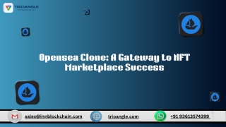 Opensea Clone A Gateway to NFT Marketplace Success
