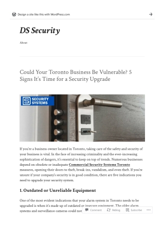 Could Your Toronto Business Be Vulnerable 5 Signs It's Time for a Security Upgrade