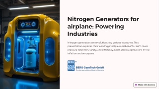 Why Nitrogen Generators Are Essential for Tire & Aircraft Safety
