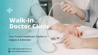 Walk-In Doctor Clinic: Expert Healthcare at Your Convenience