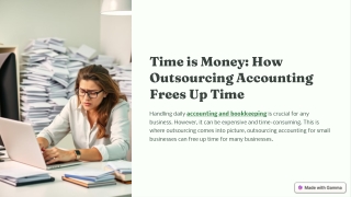 Time is Money: How Outsourcing Accounting Frees Up Time