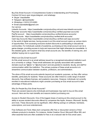 Buy Edu Email Account_ A Comprehensive Guide to Understanding and Purchasing