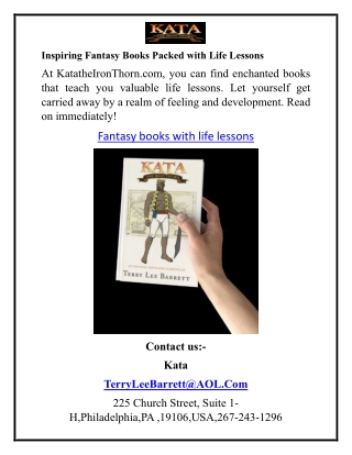 Inspiring Fantasy Books Packed with Life Lessons