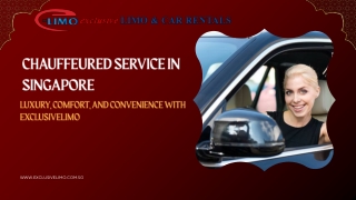 Chauffeured Service in Singapore